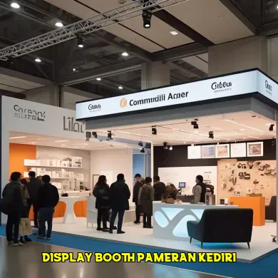 display booth pameran kediri